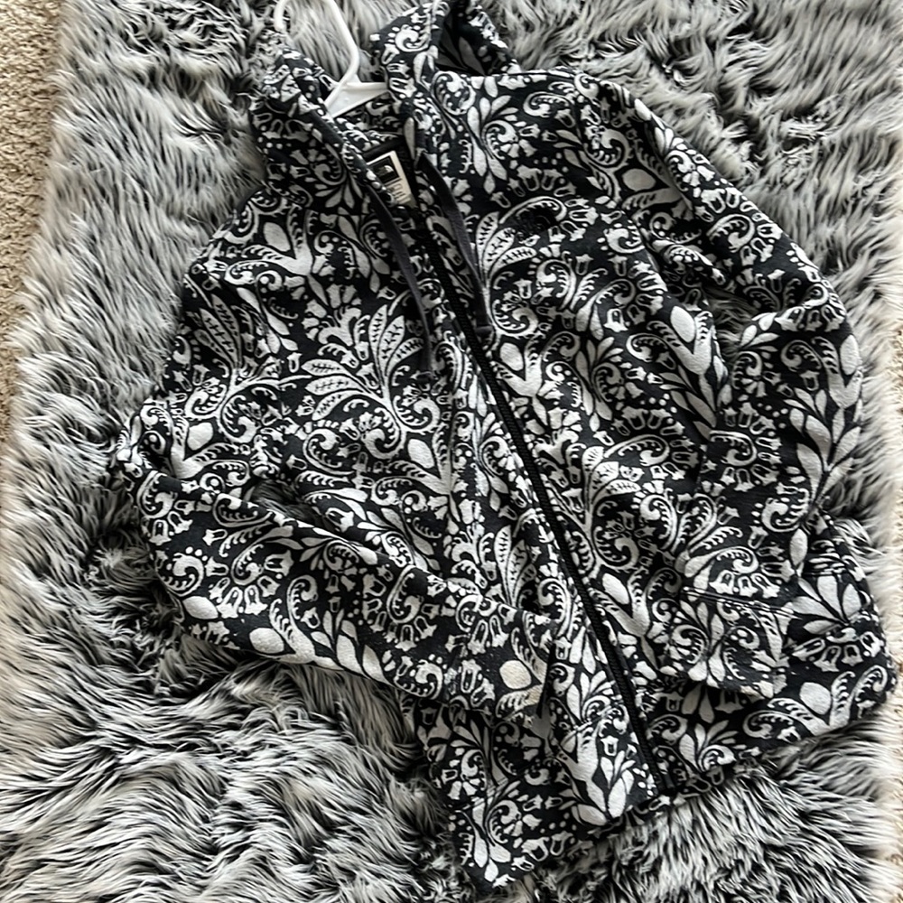 The North Face sweatshirt